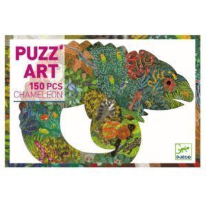 Puzzle Art: Camaleón